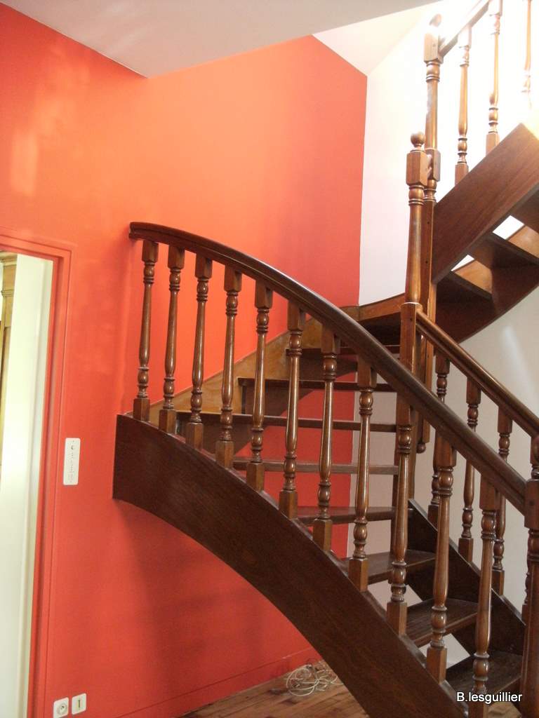 peinture escalier